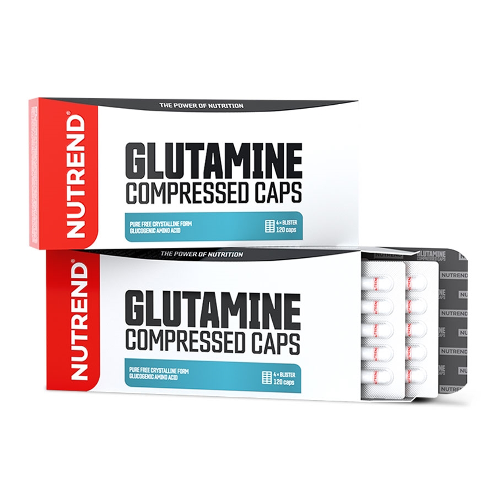 Nutrend Glutamine Compressed Caps, 120 Caps