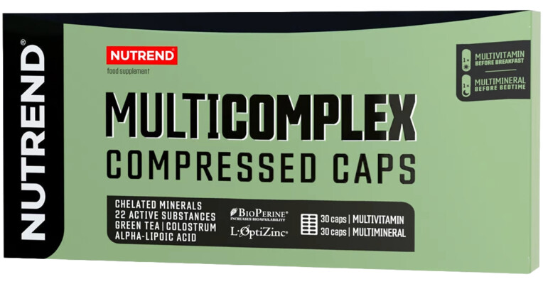 Nutrend Multicomplex Compressed Caps, 60 caps