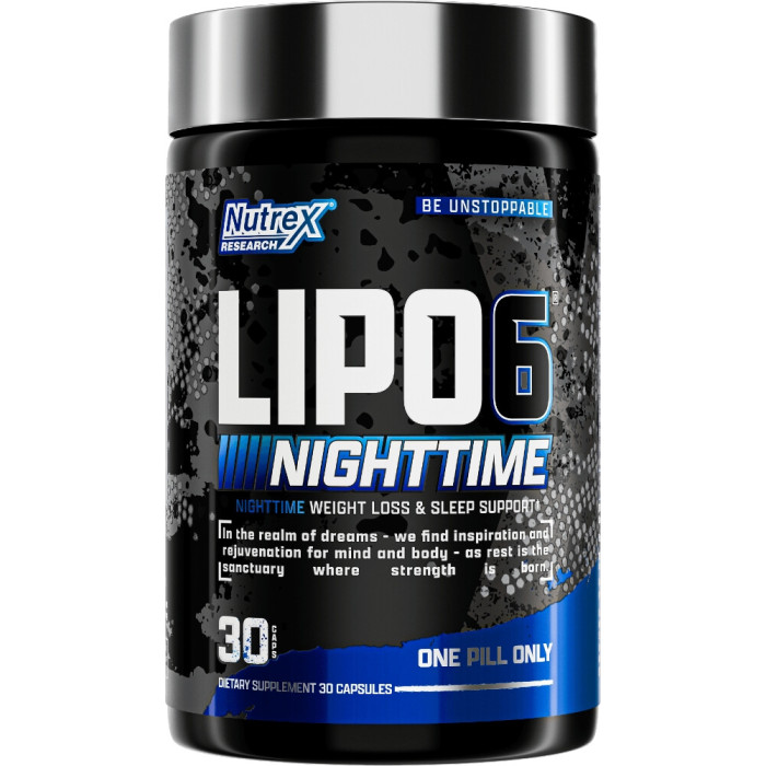 Nutrex Lipo-6 Nighttime - 30 Capsules